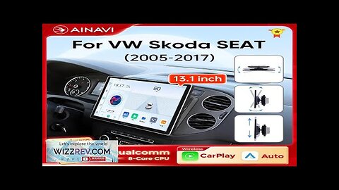 Ainavi 13.1“ Car Radio For VW Volkswagen Tiguan Amarok Golf Plus T5 Review