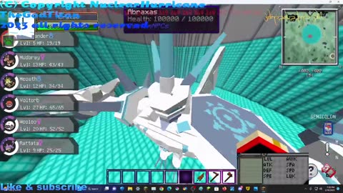 Minecraft Mob Battle Abraxas Vs Yaldabaoth