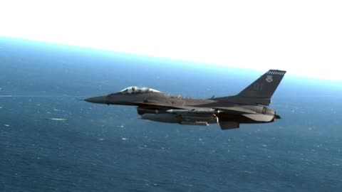 F-16C Viper Shoots Down Target Drone With Laser-Guided Rocket