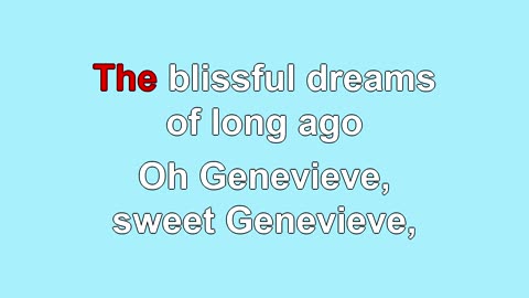 Sweet Genevieve (1869)
