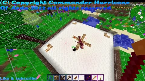 Minecraft mob battle Gabriel vs Beelzebub