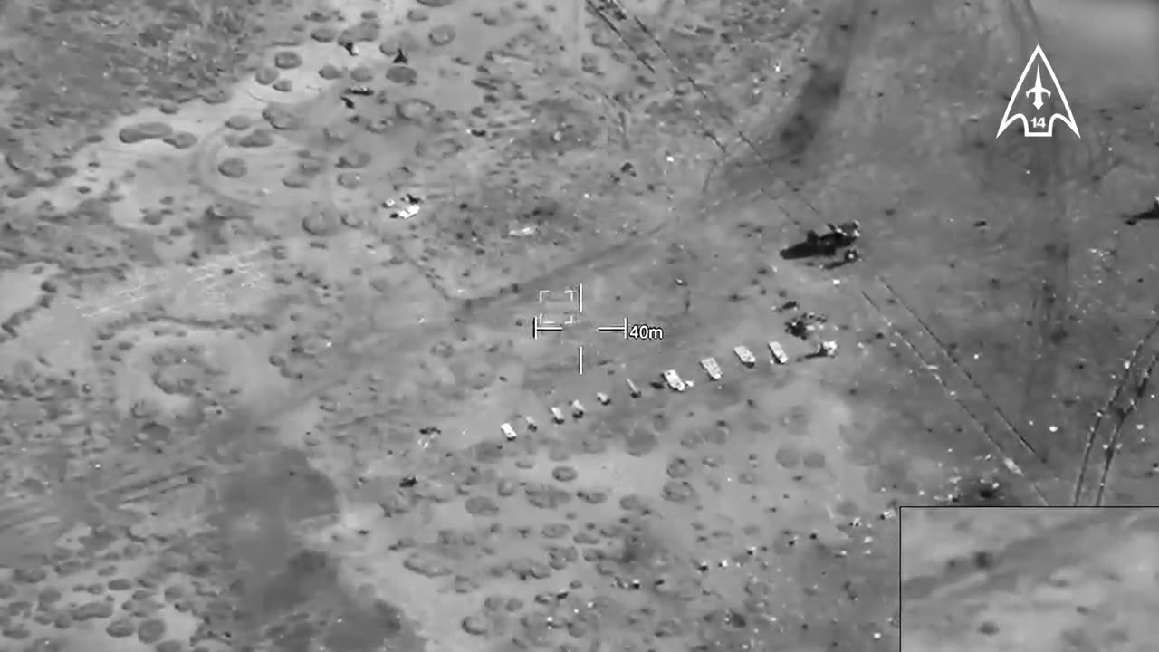 Cluster Munitions Explode Over Russian Training Ground