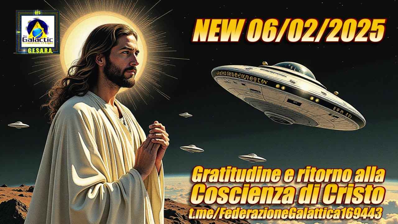 NEW 06/02/2025 Gratitudine e ritorno alla coscienza di Cristo.