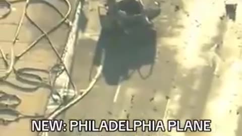 plane crash at Philly mall crater