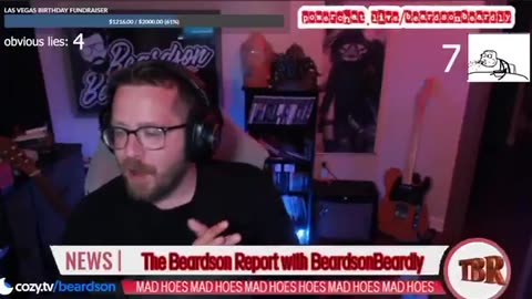 Nick Fuentes best friend Beardson Beardly, doxes someone for "only sending $1"