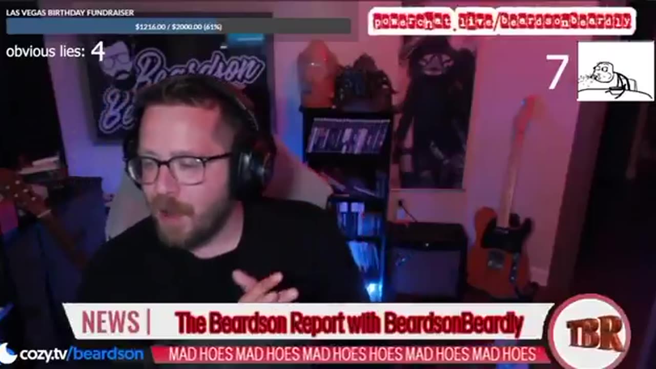 Nick Fuentes best friend Beardson Beardly, doxes someone for "only sending $1"