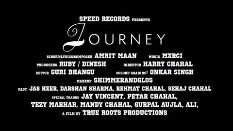 AMRIT MAAN - JOURNEY (Official Video) | Mxrci | Latest Punjabi Song 2023 | New Punjabi Song 2024