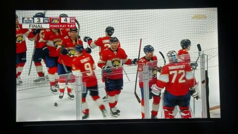 EDM vs FLA - Panthers Win 4-3