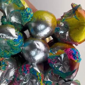 The Art of Crushing and Meshing Shiny Balls