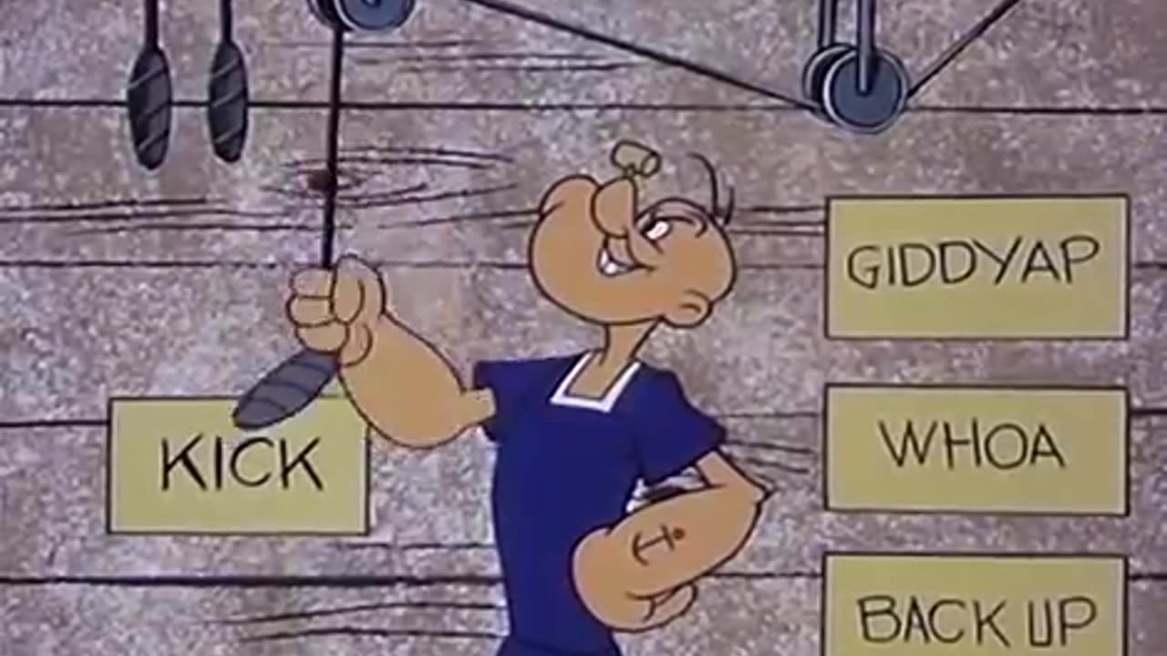 Popeye's Trojan Horse 1960