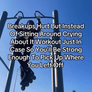 Breakups Hurt But Instead Of Sitting Around Crying About It Workout Just In Case To Be Strong