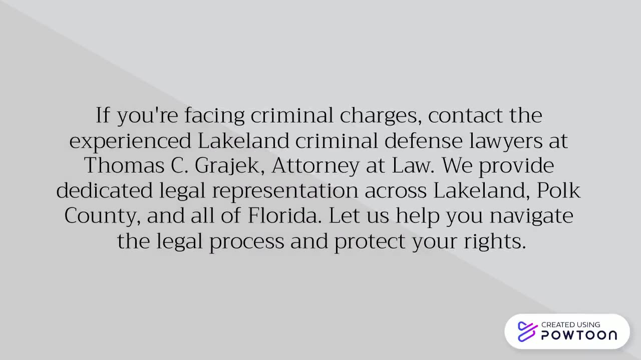 Lakeland criminal defense lawyers