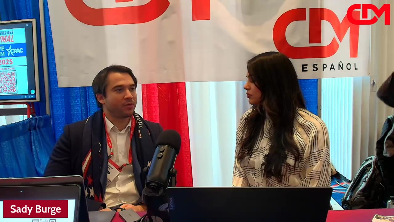 Entrevista a Fernando Abreu en CPAC Washinton DC 2025
