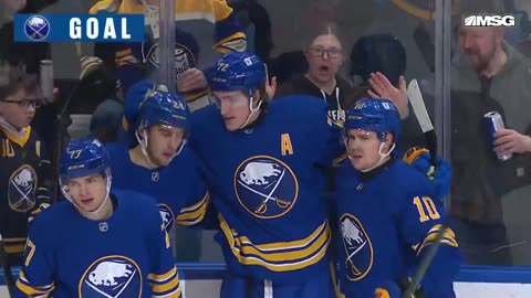 Fastest Shot EVER? 🚨 Sabres Goal Hits 102.3 MPH