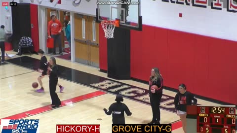 JANUARY 9 2025 HIGH SCHOOL BASKETBALL: HICKORY VS GROVE CITY PART 1