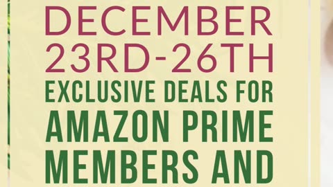 Boxing Week Sale on supplements now on amazon.ca/vorst