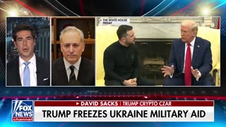 Trump’s Crypto Czar David Sacks: Zelensky has powerful motivations NOT to make peace