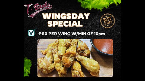 T-Backs Sports Bar and Grill Sports Schedule and Wingsday wing special for Wednesday Jan 15, 2025