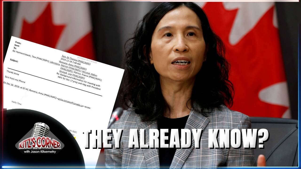 Theresa Tam's Email Leaks Exposes Pre-COVID Censorship Campaign