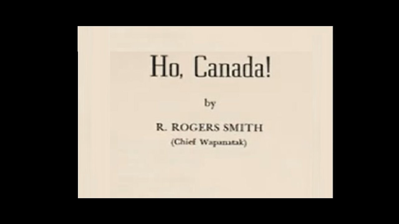 Ho Canada Never Have so Many Known so Little About so Much R. Rogers Smith