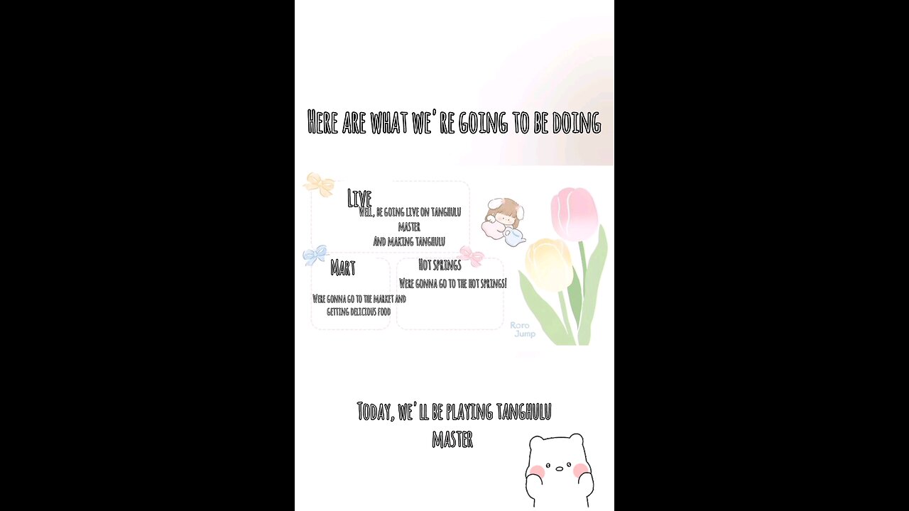 [Play with me!] tanghulu master chill and watch me do different things!✨️🍓☁️