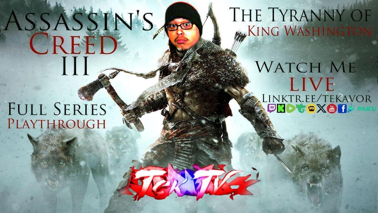 🔴LIVE | Assassin's Creed III - Tyranny of King Washington DLC