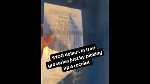 Dishonest Woman Finds A Receipt Outside Walmart…Goes Inside, Grabs All The Items On It And Walks Out