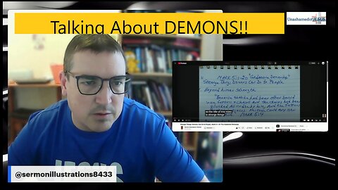 Characteristics of Demons- Mark 5:1-20 @sermonillustrations8433 ​