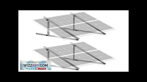 VEVOR 45-Inch Solar Panel Mount Brackets 0 90° Adjustable Tilt Brackets Review