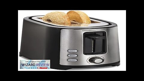 Hamilton Beach 2 Slice Extra Wide Slot Toaster with Bagel & Defrost Review