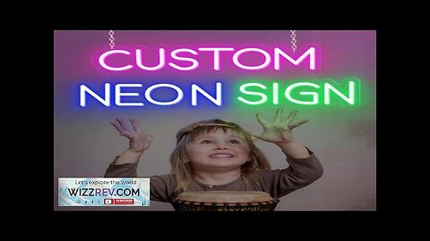 Personalized Neon LED Light Sign for Bedroom Wall Decor Birthday Christmas Kids Review