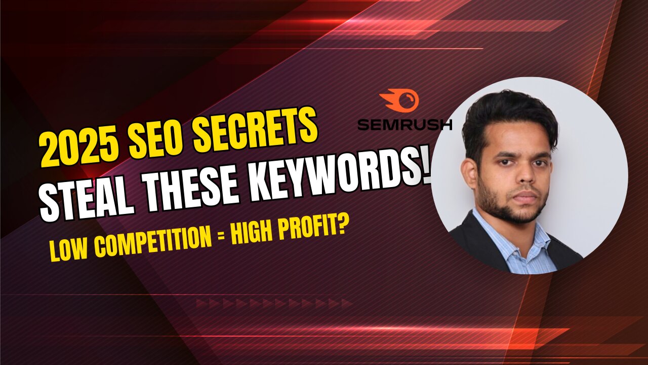 SEMrush 2024 Tutorial: Rank #1 on Google with ZERO Competition (Beginner Proof!)