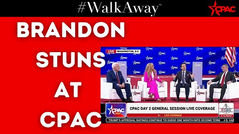 Brandon STUNS at CPAC #WalkAway