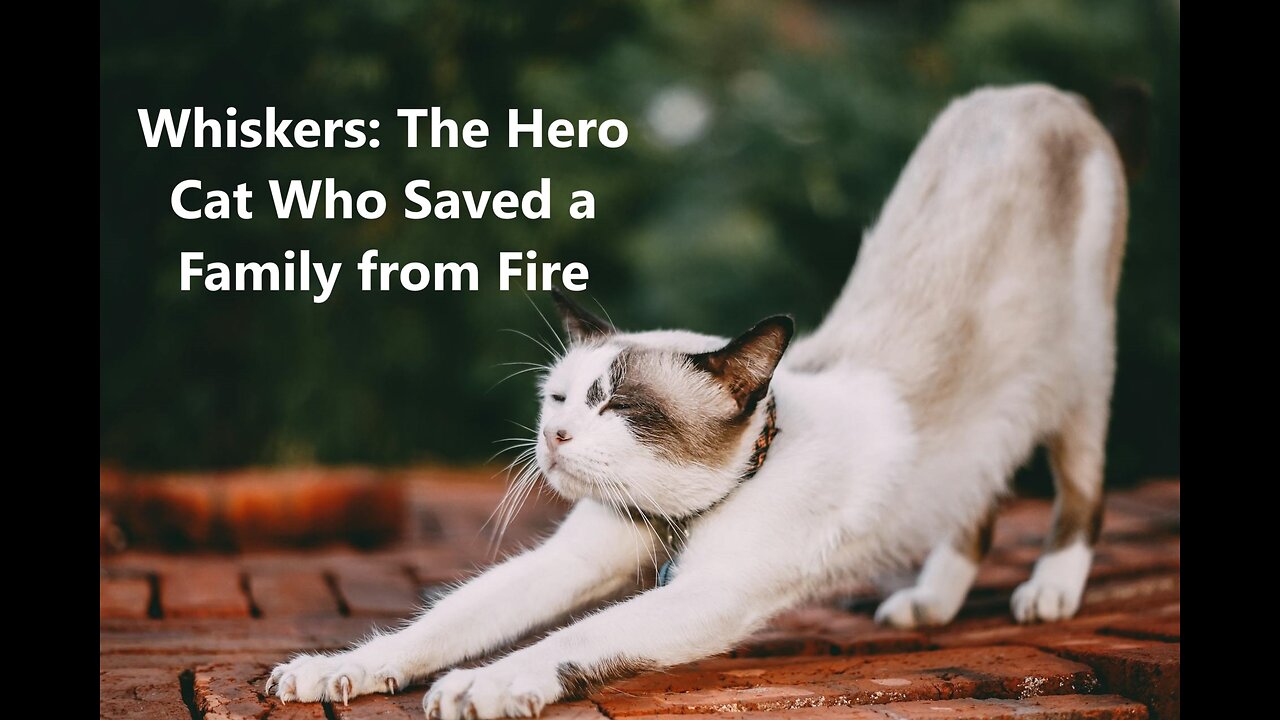 Whiskers: The Hero Cat Who Saved a Family from Fire