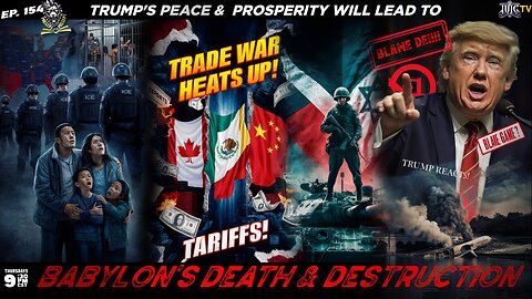 PRECEPTUPONPRECEPT:TRUMP’S PEACE & PROSPERITY WILL LEAD TO BABYLON’S DEATH & DESTRUCTION