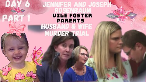 *SVU OFFICER* **VILE FOSTER PARENTS** Murder Trial Day 6 Pt.1 Justice for 2yr Old Laila Marie