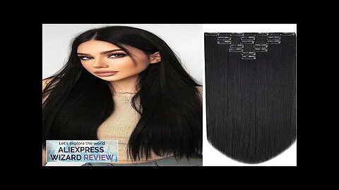 Synthetic Wig 6Pcs 16 Clips 24 Inch Wavy Curly Full Head on Review