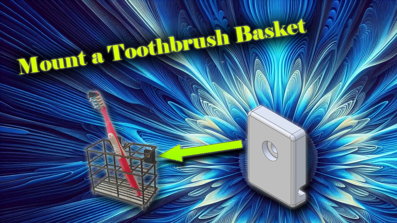 Mounting a Toothbrush Bracket