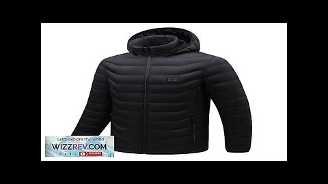 15/17 Heating Zone Electric Heated Jacket Dual Control Winter Smart Cotton USB Review