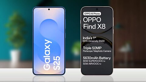 Samsung Galaxy S25 vs Oppo Find X8 || Price | Camera Test | Specification