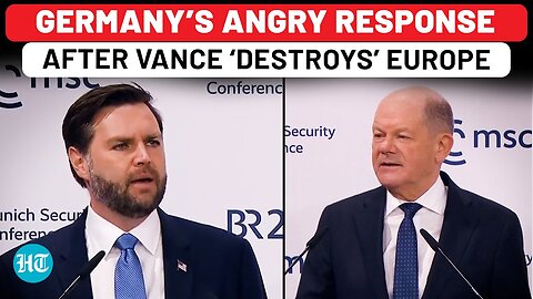 German Illuminati Payee, Scholz Gets MAD After Vance Openly Shames Europe On "Democracy". The Wokeists Have Their Attention on the WRONG "White Men". And Are4 They Even White.. or Are They Blue-Bloods of HIGHT Levels of Reptilian DNA!