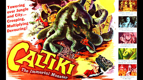 Caltiki, the Immortal Monster (1959) FULL MOVIE | Sci-Fi | B-Movie | Horror | Classic