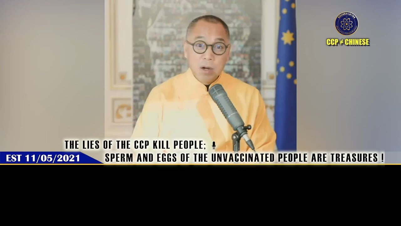 The NFSC exposes the CCP’s lethal lies, as unvaccinated sperm and eggs become humanity’s gold