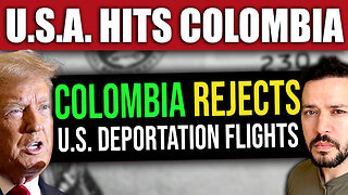 BREAKING: Trump Retaliates Against Colombia's Flight Rejection!