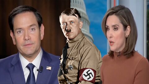 CBS's Margaret Brennan makes SHOCKING FALSE CLAIM about the Holocaust to Marco Rubio!