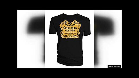 The Chilling Adventures Of Sabrina: T-Shirt: Spellman Mortuary (Black) Review