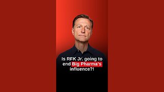 Is RFK Jr. Going to end Big Pharma's Influence?!