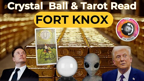 FORT KNOX Crystal Ball & Tarot Read! What I found SHOCKED me.😶‍🌫️ What They Don't Want YOU to know!