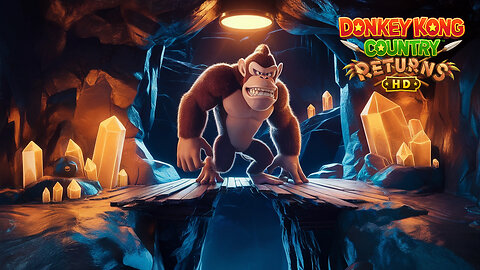 Donkey Kong Country Returns HD Switch [Cliff] (All Collectables)