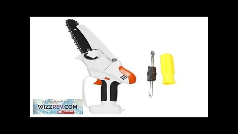 6 Inch Portable Electric Chain Saw Mini Cordless Rechargeable Woodworking Wood Cutting Review